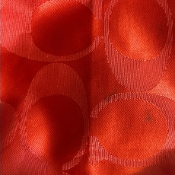 Coach Signature Getaway Nylon Tote Bag Set Orange - Picture 10 of 10